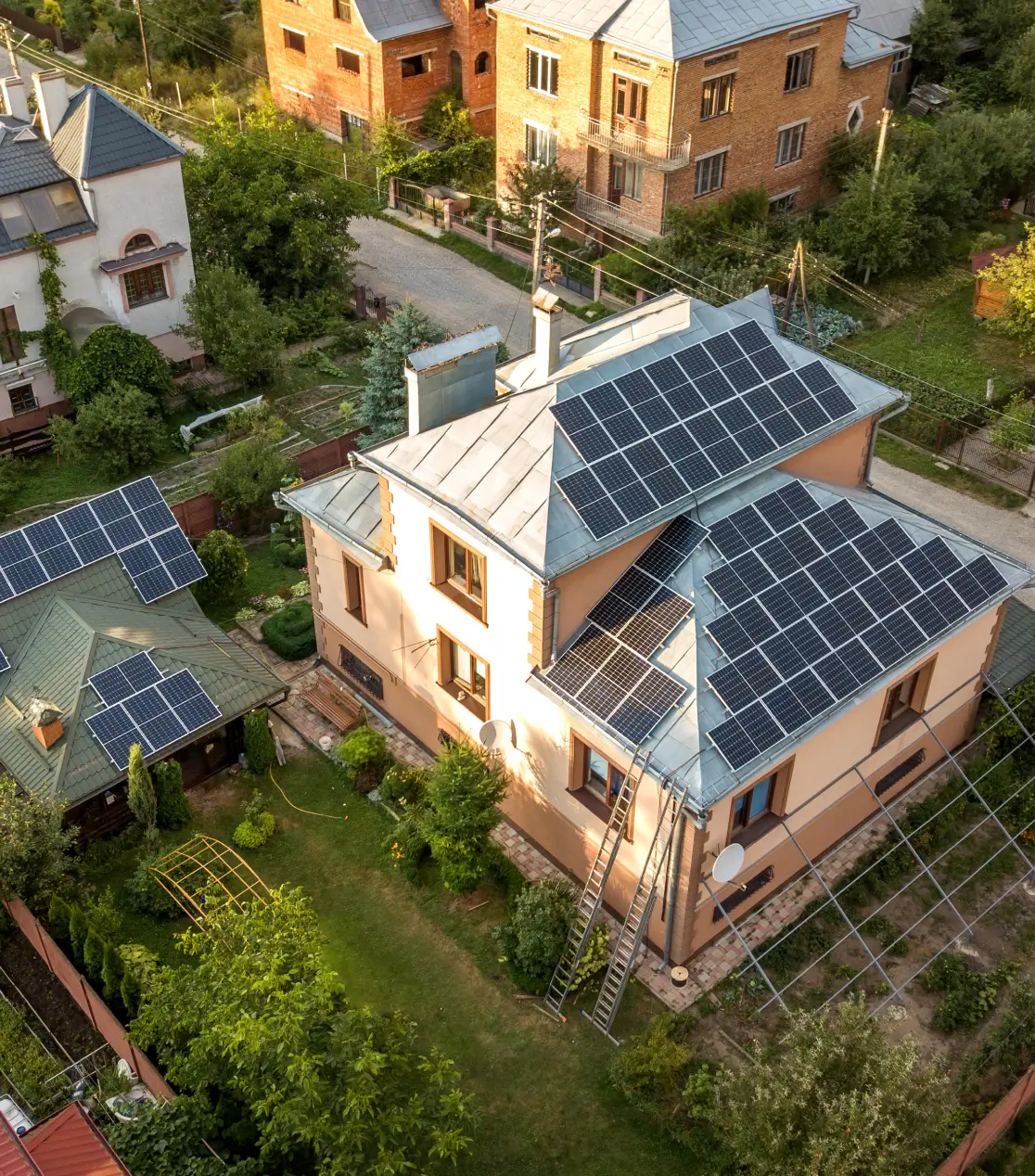 solar panel installation